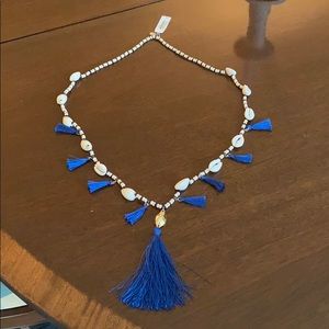Lilly Pulitzer Shell Tassel Necklace